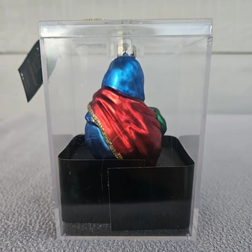 GKI Bethleham Madonna and Child Ornament Blown Glass Christmas Xmas Holiday